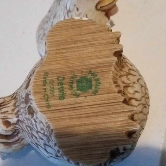 Pot Bellys 'Dewie' Rooster Chicken Trinket Box, Wishbone Fork, Harmony Kingdom - Picture 3 of 5